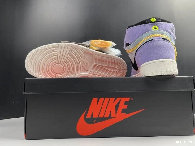 Cheap CW6576-500 Switch Pulse High Purple Jordan 1 0713